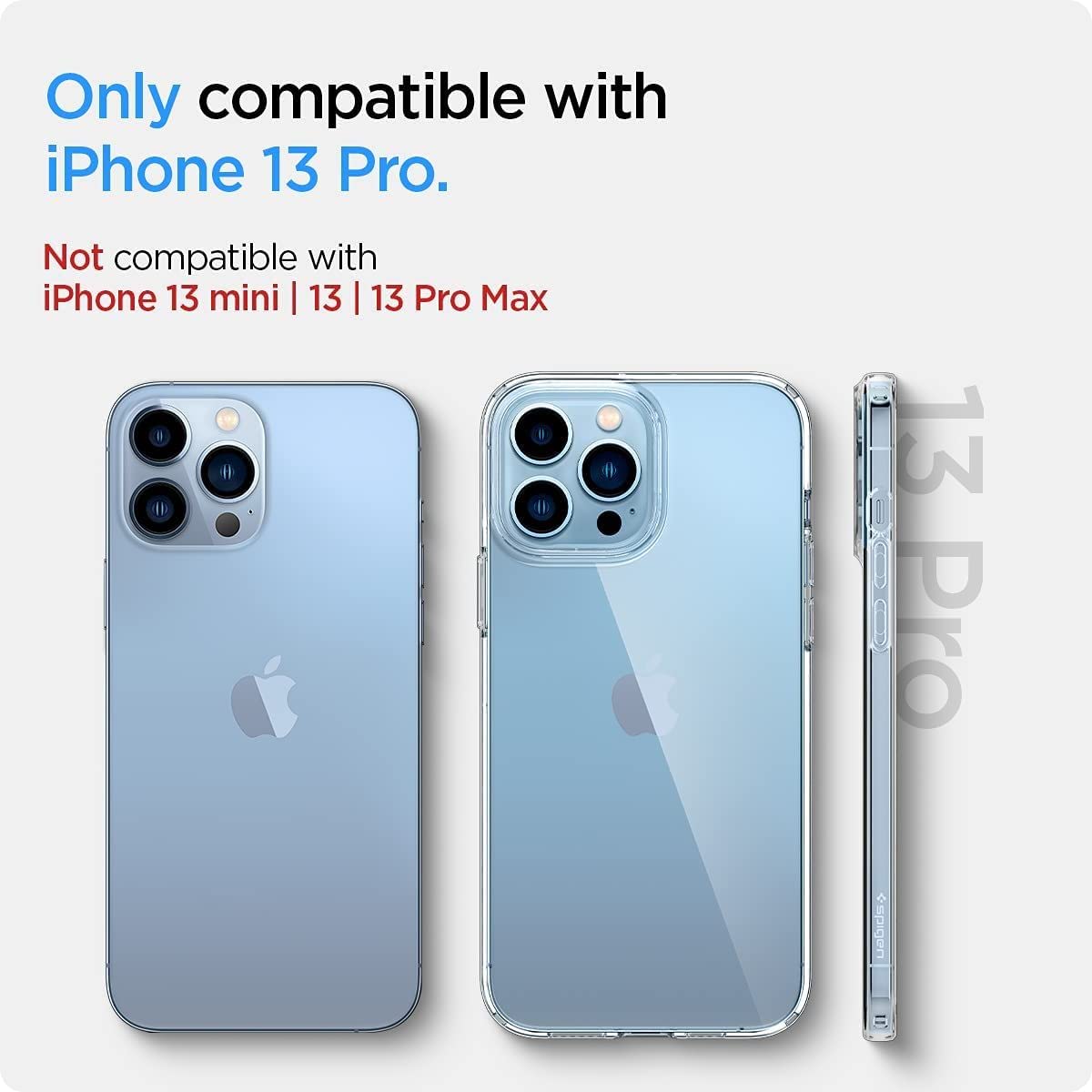 Amazon.com: Spigen Crystal Flex Designed for iPhone 13 Pro