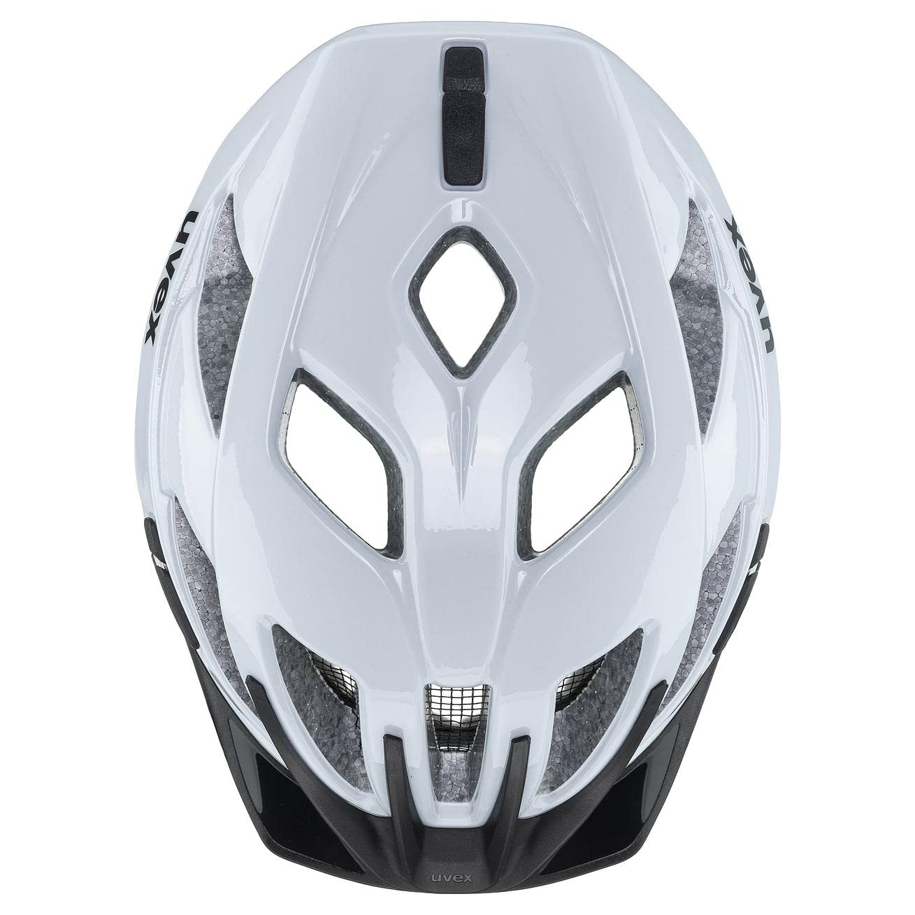 uvex active, casco tuttofare sicuro unisex, regolazione individuale delle dimensioni, ampliabile con luce a LED, cloud-silver, 56-60 cm
