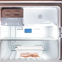 Vista 5 de Kichvoe Tocino de plástico con tapas 7.9* 5.3 pulgadas herméticos cortes en frío contenedores de almacenamiento de queso para refrigeradores