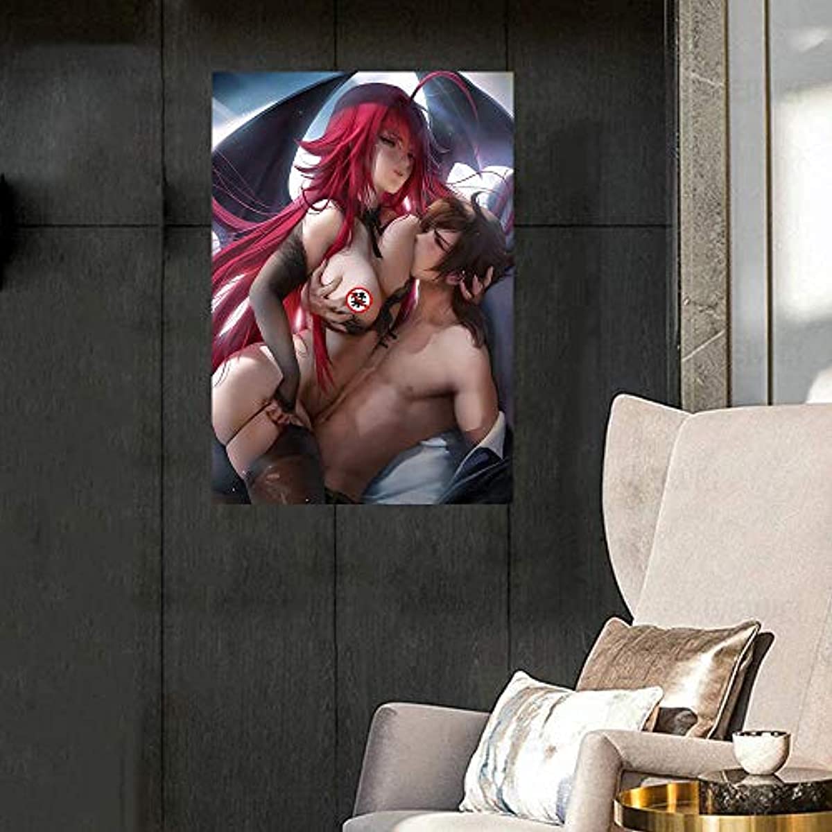 Amazon.com: sonbrille Póster de anime erótico para adultos, imágenes de muj...