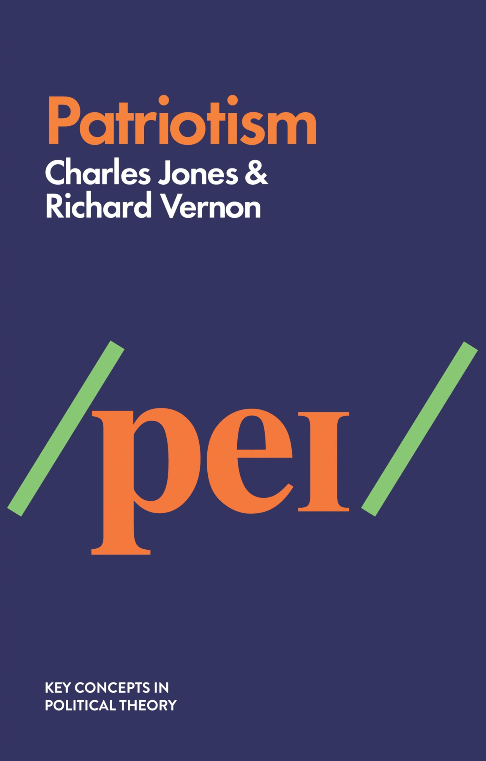 Patriotism by Charles Jones PAPERBACK 9781509518333