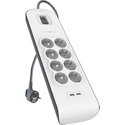 Regleta Enchufe Wifi Belkin Blanco, 8 tomas