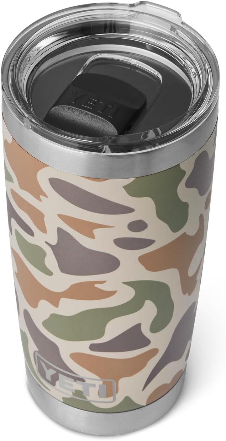 新品　YETI CAMO RAMBLER 20oz タンブラーカモフラージュ柄② YETI Rambler 20 oz Tumbler, Stainless Steel, Vacuum Insulated with