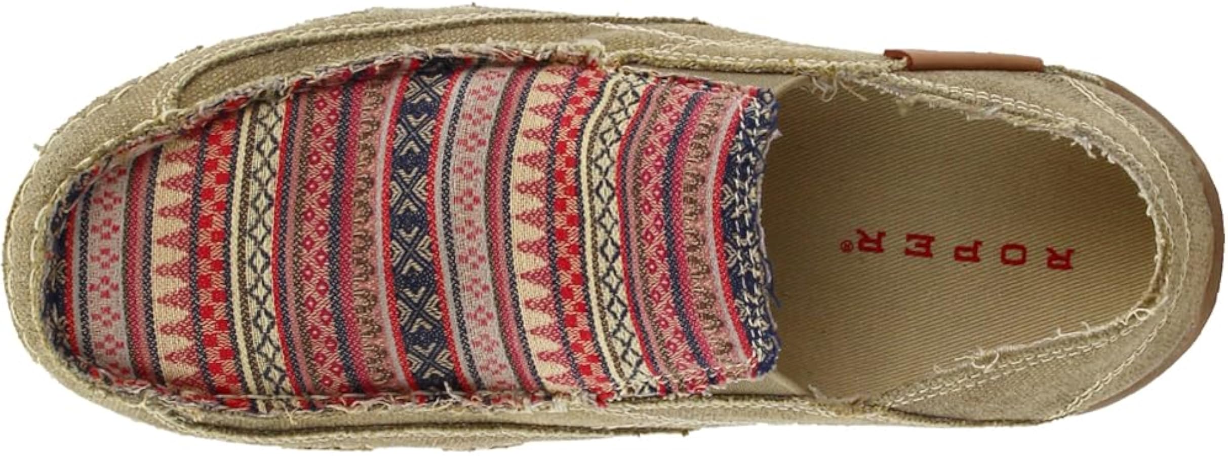 Amazon.com | ROPER Womens Daisy Southwest Slip On Flats 