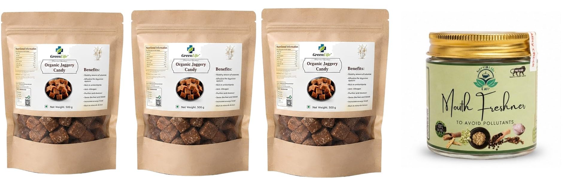 Oats & Onion Chips | Baked | Crispy Flavor | 200gpack of 3GREEN LIFE Digestive Mukhwas 50g | Saunf Mouth Freshener for Fresh Breath & After Meal Refreshment | Hygienically Pac-image-16