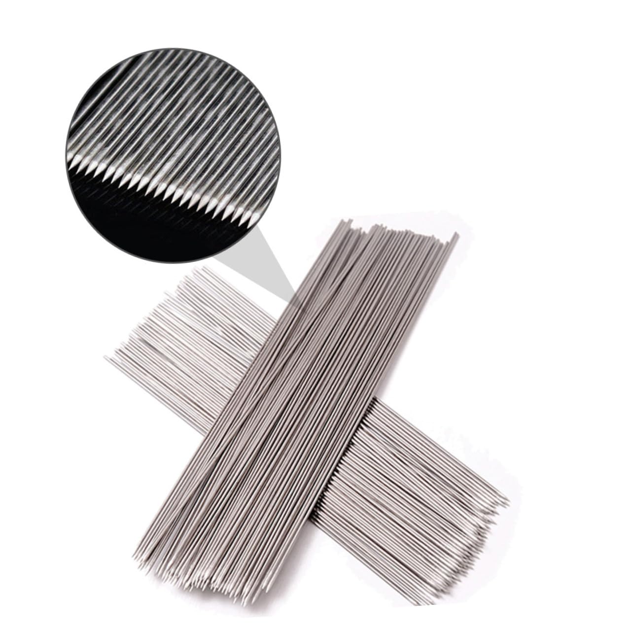 100 Piezas Unidades Brochetas Inoxidable Duraderas para Barbacoa Pinchos Largos para Carne Verduras Parrilla Picnic Herramientas Resistentes Plateadas