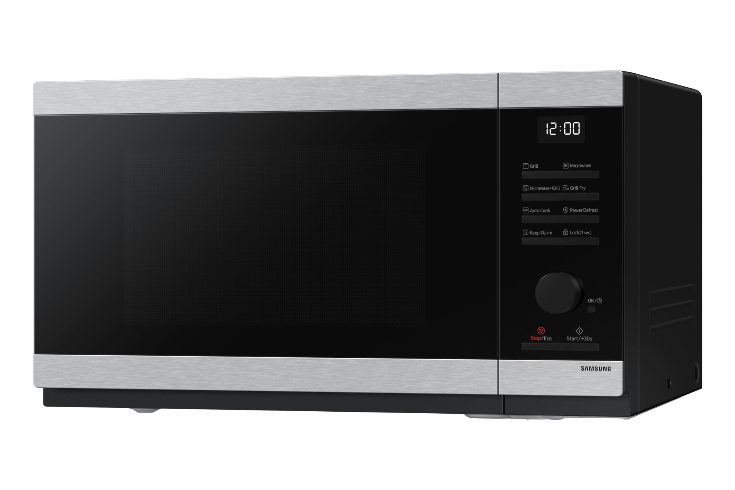 Samsung Microondas con Grill 32L 900W Gran Capacidad Negro MG32DG4524CTE1