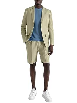スーツ M ICON SUMMER SUIT SHORTS MON スーツ M ICON SUMMER SUIT SHORTS MON Mens Linen Suit 2 Piece