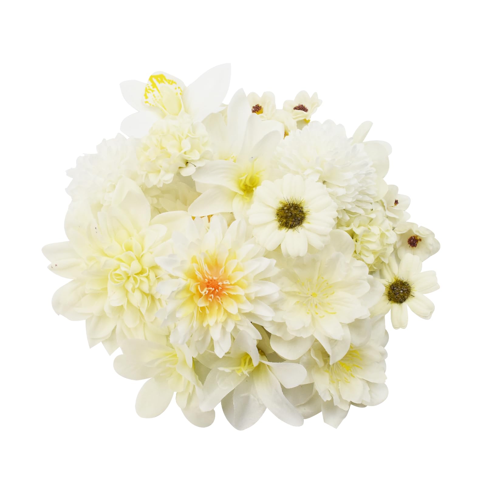 Zequech – 35 Fleurs Artificielles Bleues Pour Décorer Mariage, Maison, DIY – Mini Fleurs En Plastique Réalistes