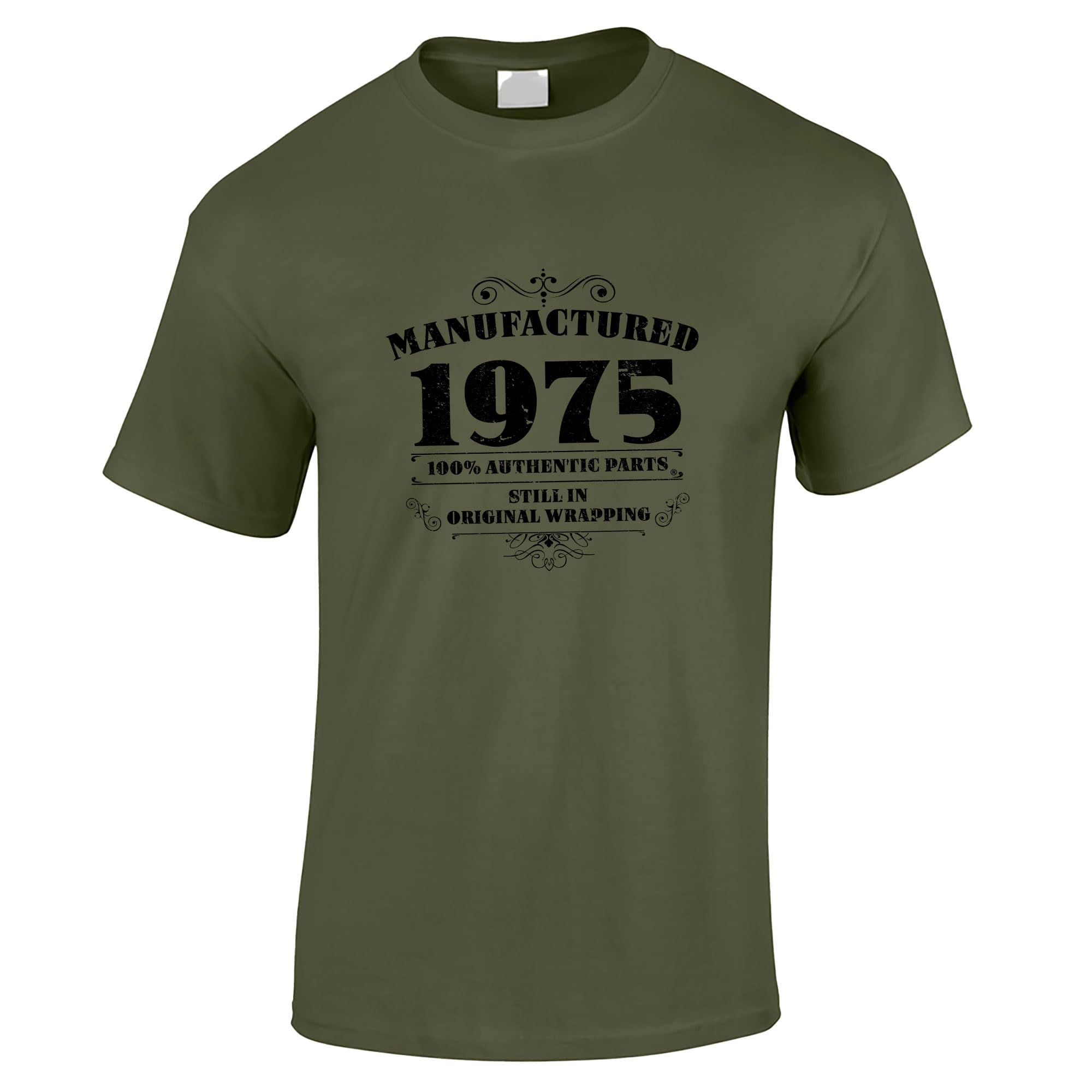 Bang Tidy Clothing50th Birthday Gifts for Dad Grandad Uncle - Mens Funny Slogan Birthday Tshirt - Gift Ideas for Men Born in 1975 - Birthday Party Accessories
