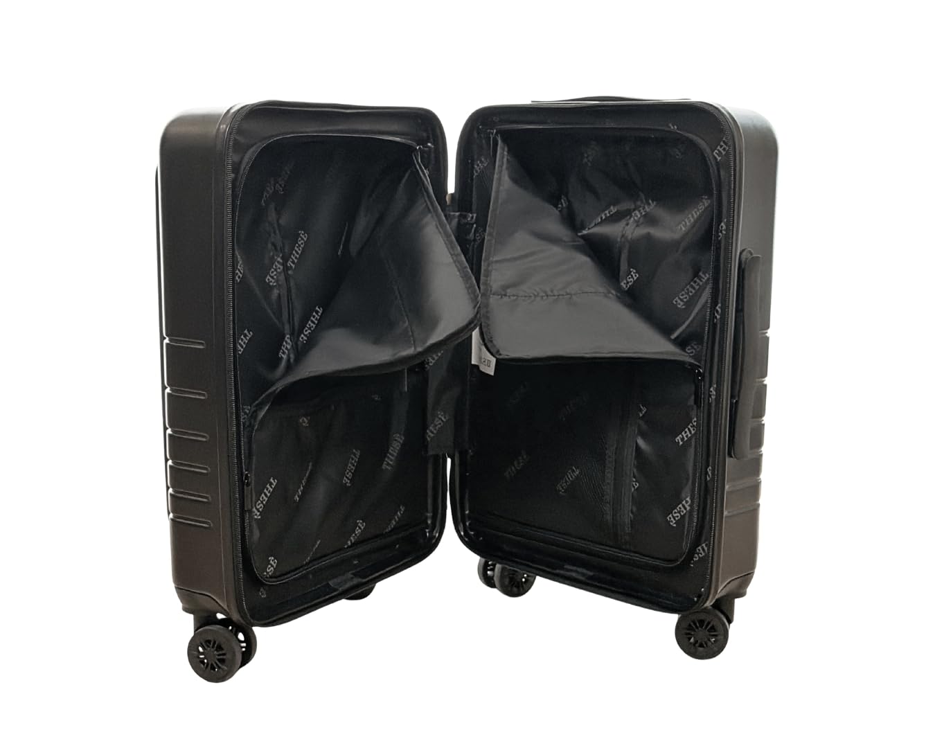 Valigia + Zaino Bagaglio a Mano Rigida 55x24x33 | Trolley Cabina 4 Ruote 360° | Lucchetto TSA | USB-C Ricarica | Porta Borraccia | Supporto Smartphone | Set con Zaino Rigido 31x8x40 |