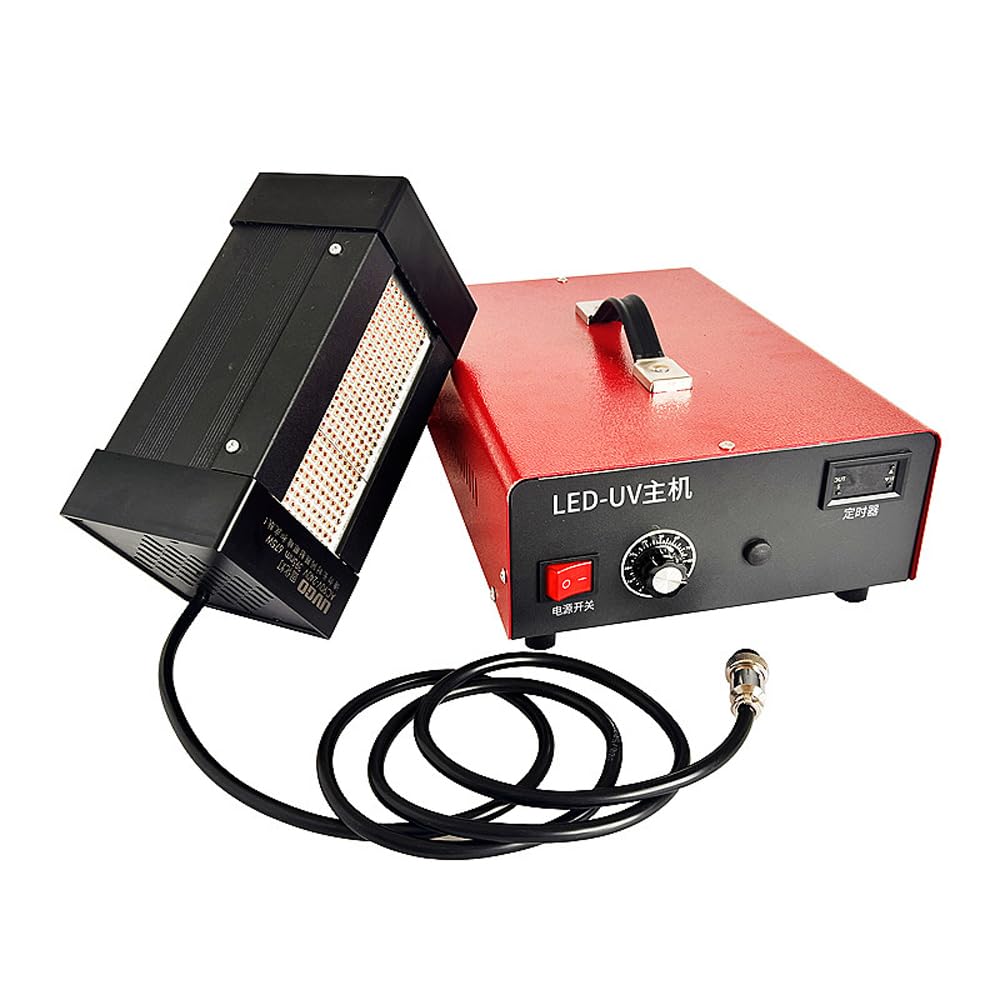 5400W regulowana intensywność 395nm 405nm 365nm LED UV lampa utwardzająca ultrafioletowe drukowanie 3D żywica klej UV zielony olej atrament utwardzanie włókien Stacja suszenia DIY(405nm,5400W)