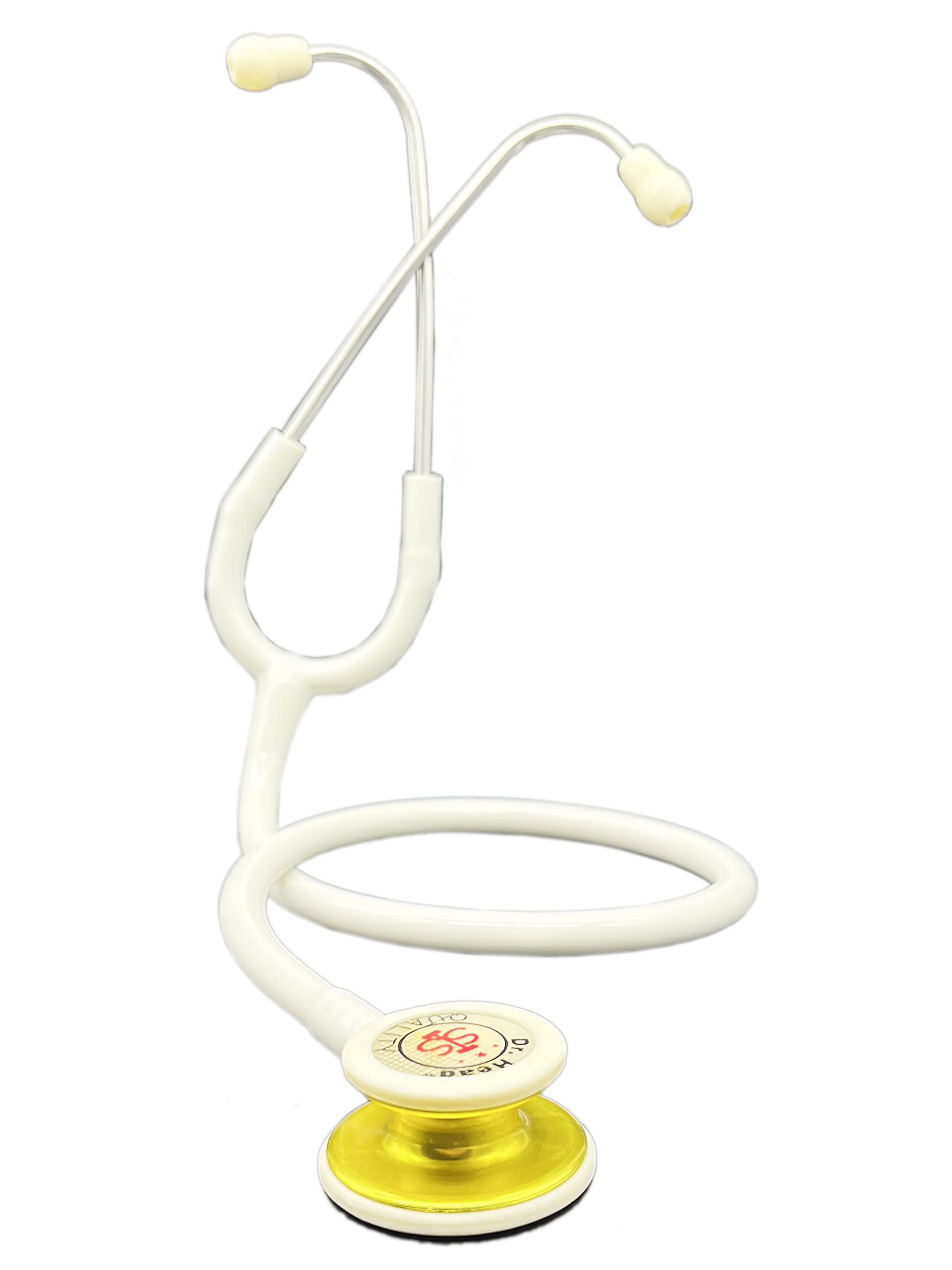 Dr. Head Stethoscope Medical Doctor Stethoscope Dual Head Stethoscope for Medical Students & Doctor White Stethoscope (Yellow White) (B0C5CT2SN6) Amazon Price History, Amazon Price Tracker