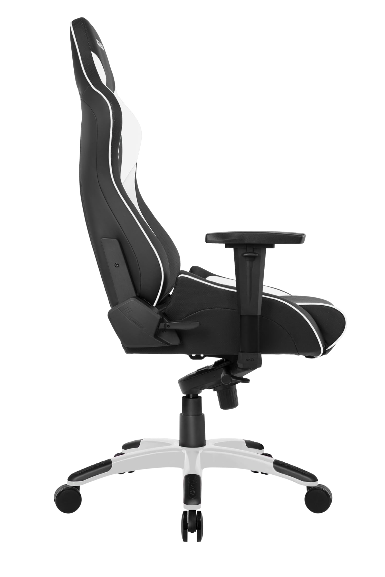 Akracing AK-PRO-WT Sedia da Gioco, In finta pelle, per Pc/Ps4/Xbox/Nintendo, Con Cuscino, Master Pro Bigger Schwarz/Weiß