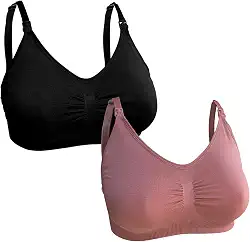 Kit 2 Sutiã Amamentação Sem Costura Gestante