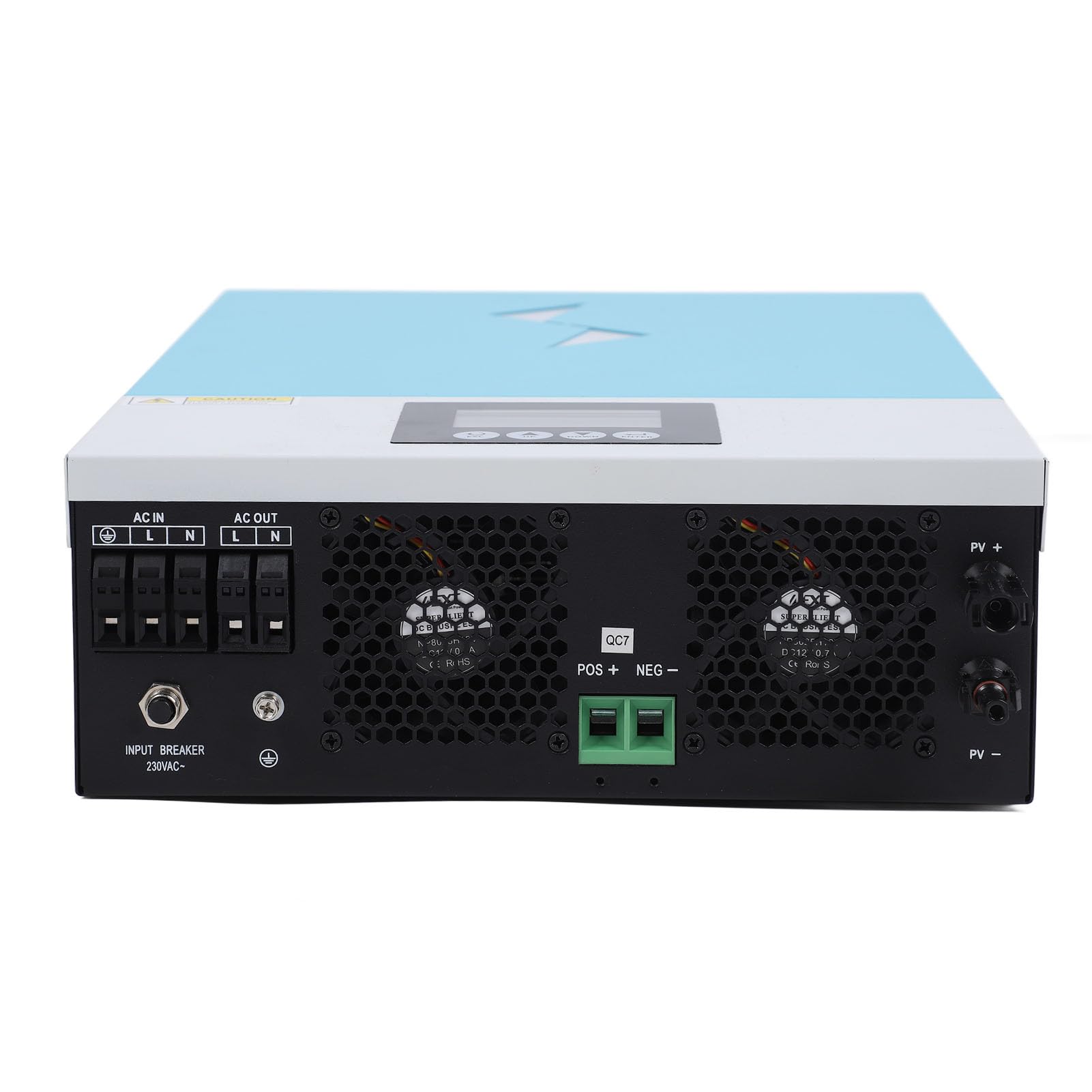 Controller Inverter a Onda Sinusoidale Ad Alta Frequenza da 6,2 KW Efficiente Alimentatore CA per Case e Scuole Alluminio