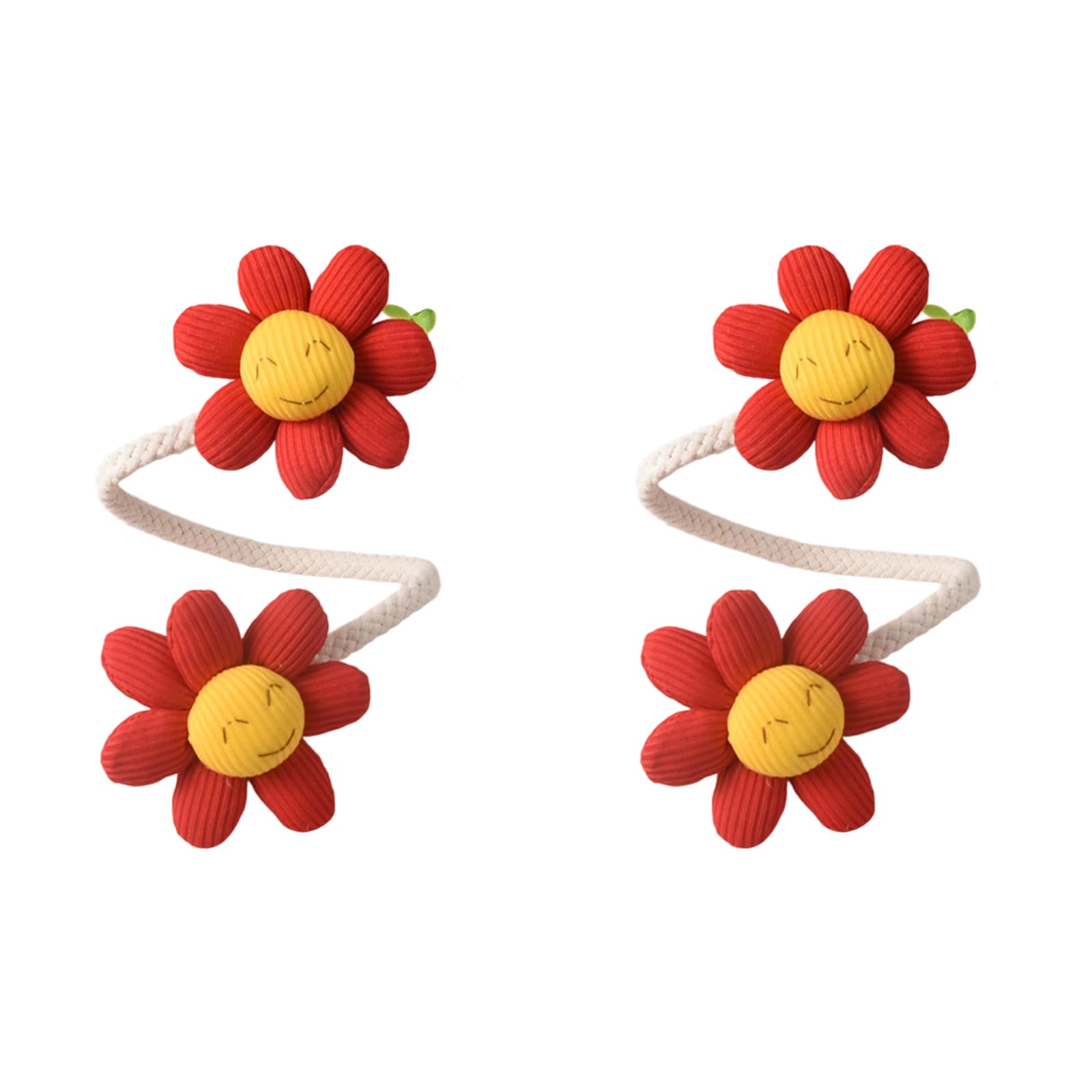 Curtain Tiebacks Flower Window Curtain Bind Clips Decorative Curtains Holdbacks Drapery Holdbacks Home Decors Decorative