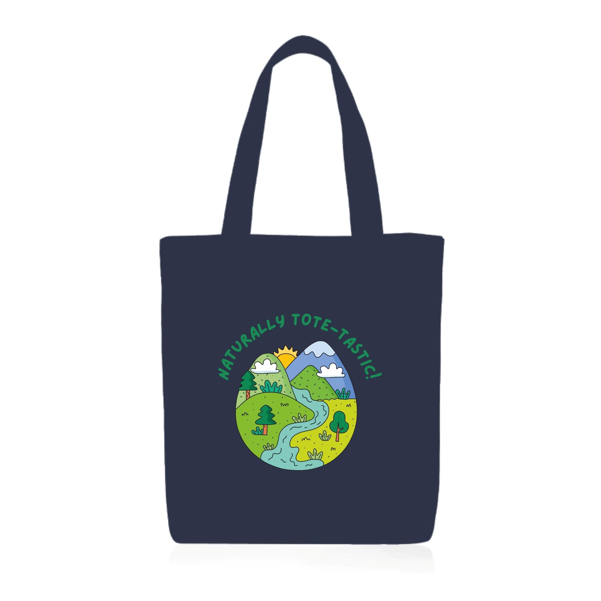Rounsdun Olive/Navy/Black Reusable Canvas Tote Bag | Durable | Eco-Friendly Shopping Bag | Stylish Large Capacity | Main Zipper Closure & Inner Pocket-image-25