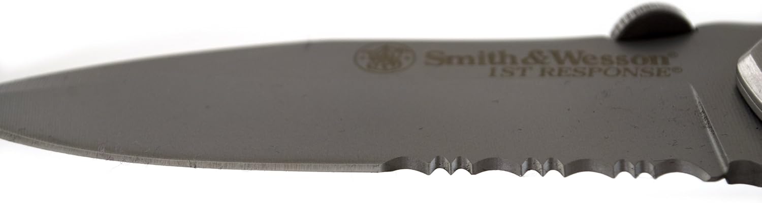 Smith & Wesson SWFRS 8in High Carbon S.S. Folding Knife