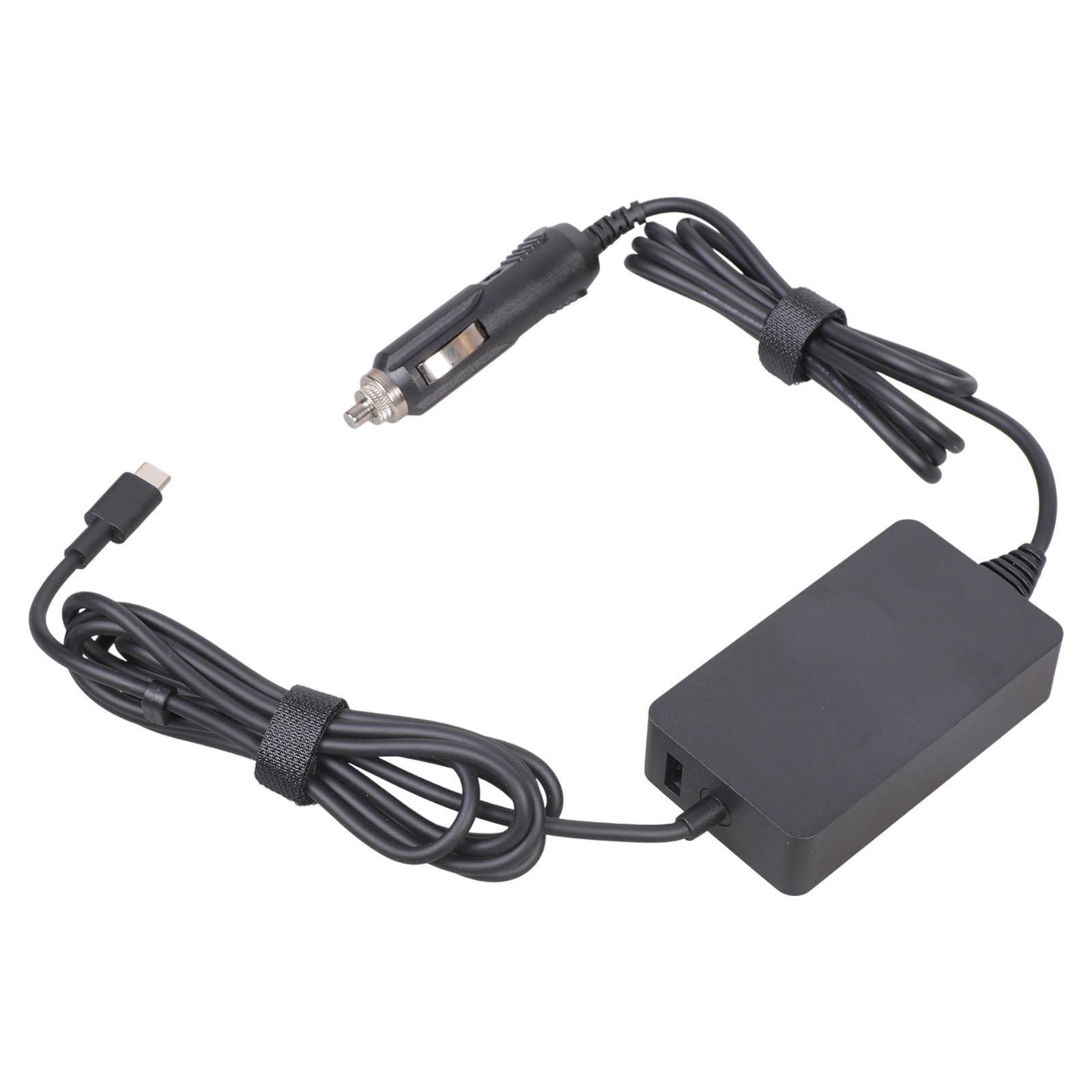 Potente caricabatterie da auto da 100 W, ricarica rapida USB C per laptop, smartphone, design adatto ai viaggi, adattatore per auto a ricarica rapida per computer portatili
