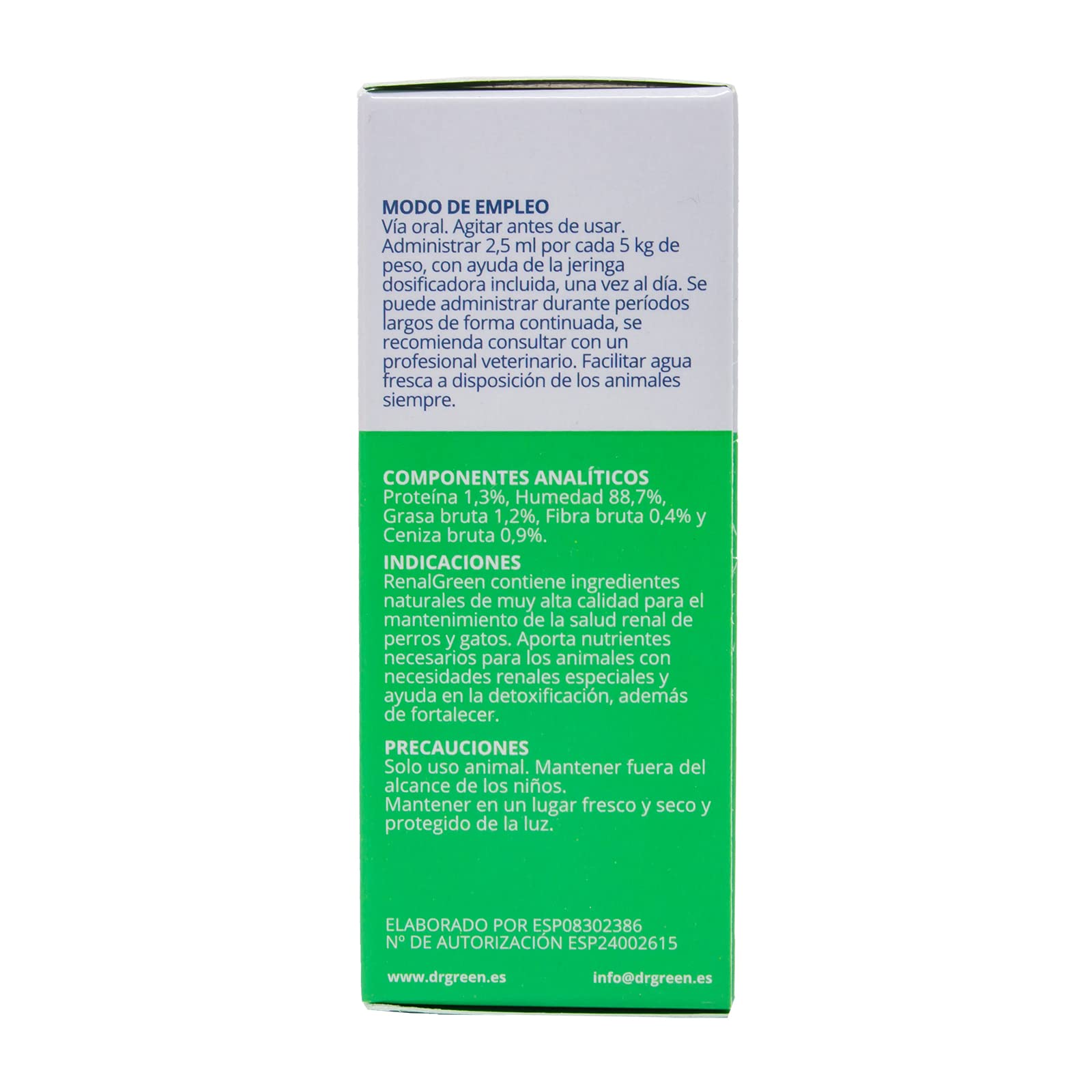 Drasanvi RENALGREEN SOLUZIONE ORALE 50ML DR GREEN