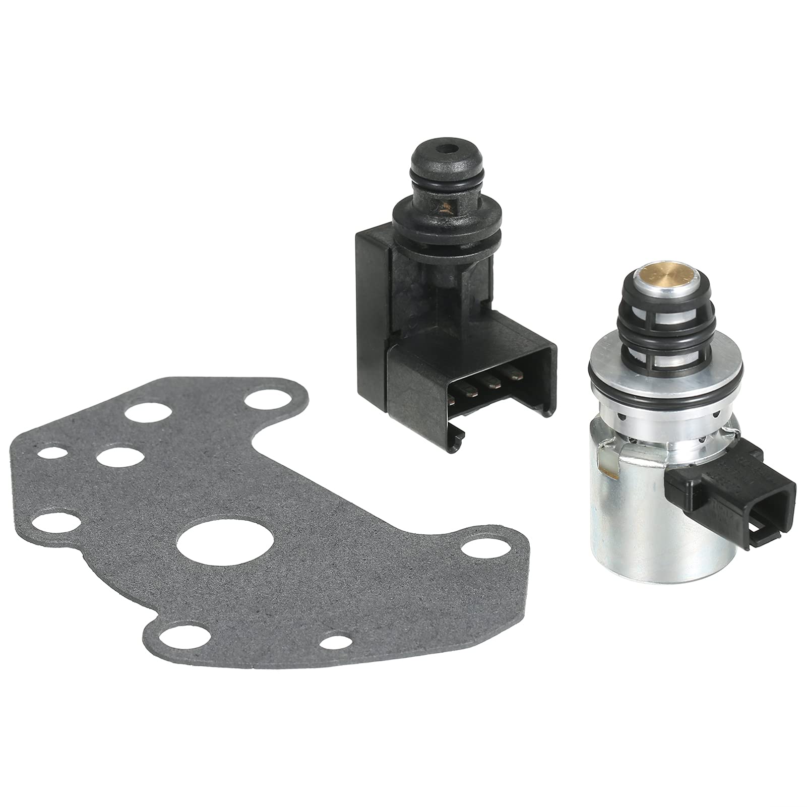 Trans ssion Pressure Sensors & Governor Pressure Solenoid Kit Repairing A500 A518 A618 42RE 44RE 46RE Replacement for Dodge/(Black)-POOWE