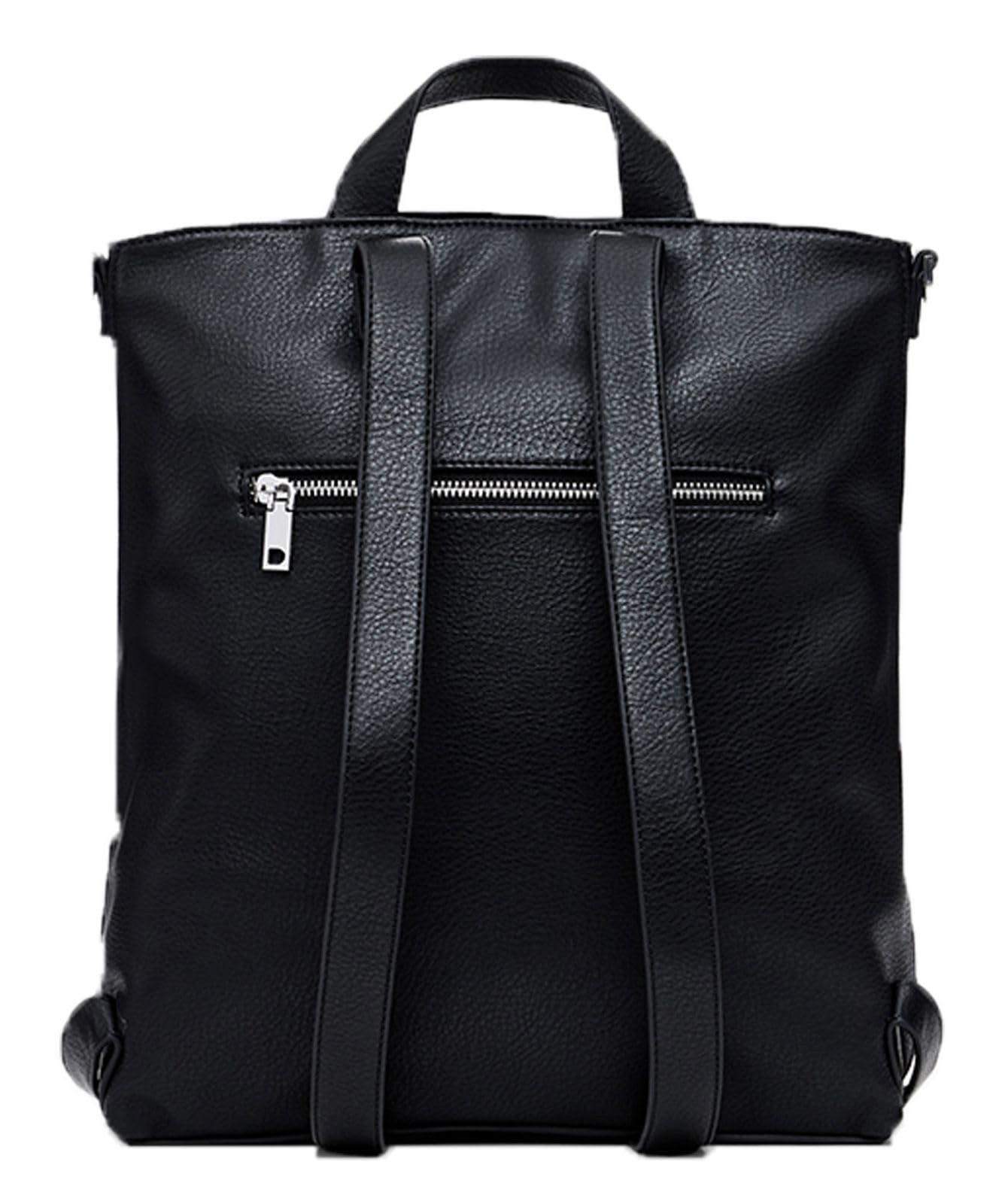 Desigual Women's Accessories PU Backpack Medium, Negro, Einheitsgröße