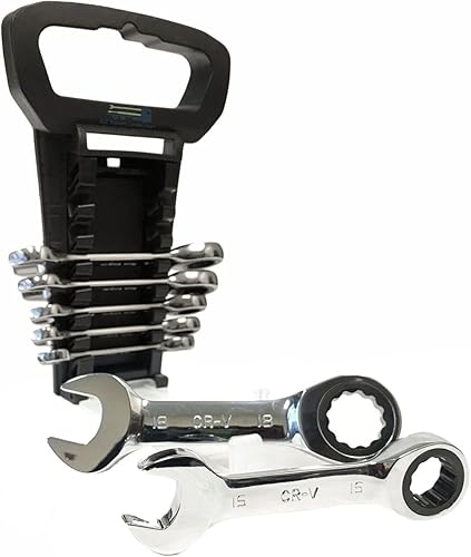 Juego de llaves de trinquete combinadas (métricas)