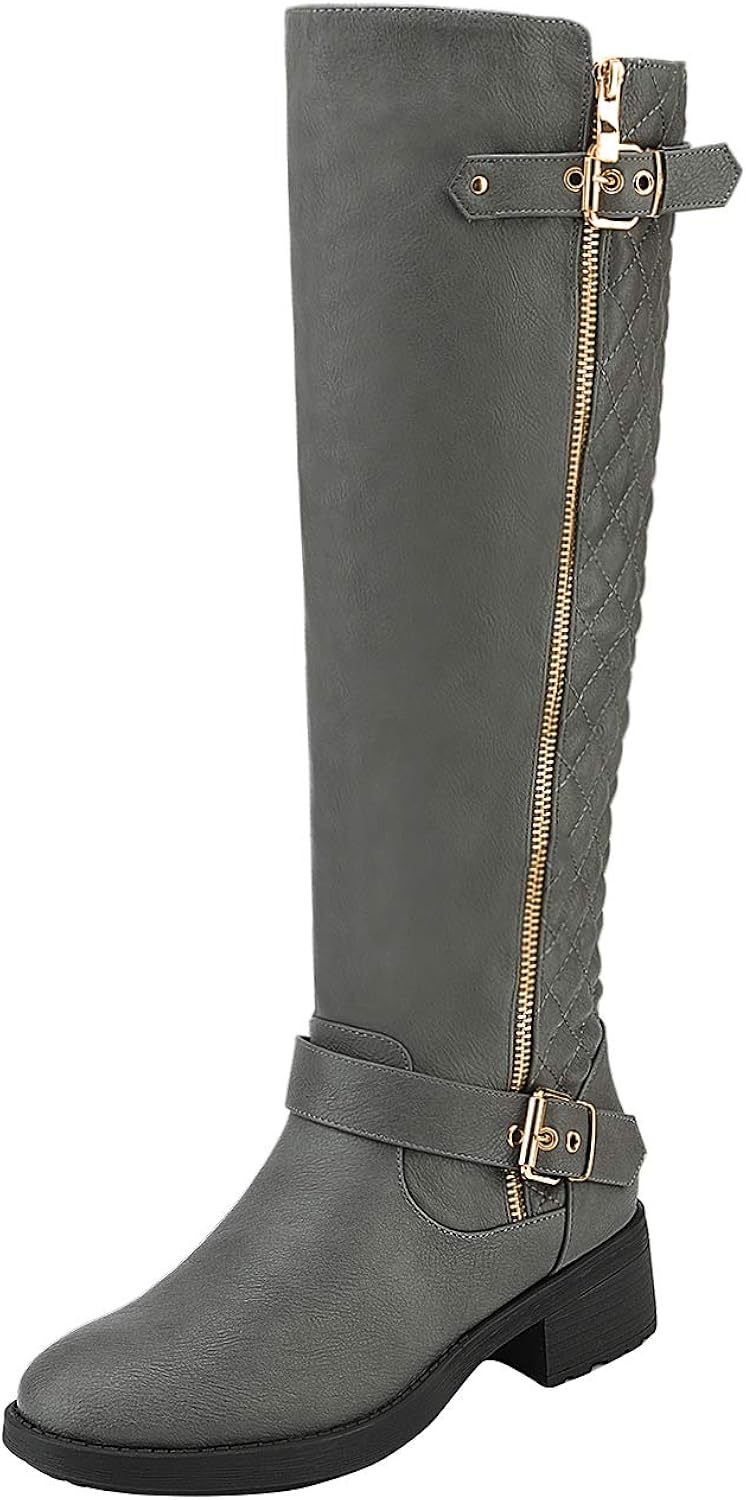 DREAM PAIRS Women's Knee High Riding Winter Boots Amazon.ca Clothing