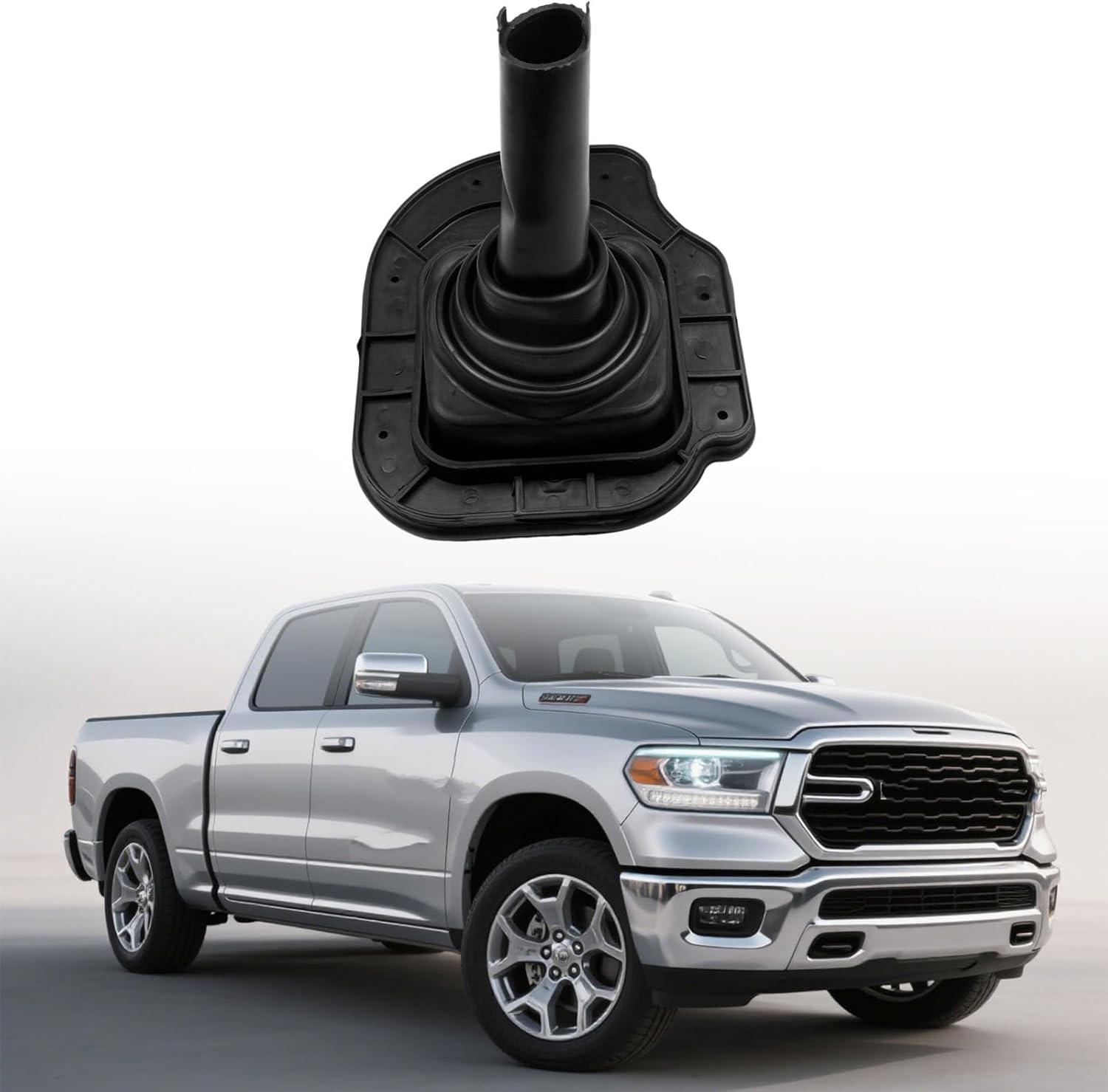 55398764AA Gear Shifter Lever Lower Boot Fit for Dodge Ram 1500 2500 3500 4500 5500 2005-2018 G56 Manual Transmission Replacement for 55366707AC