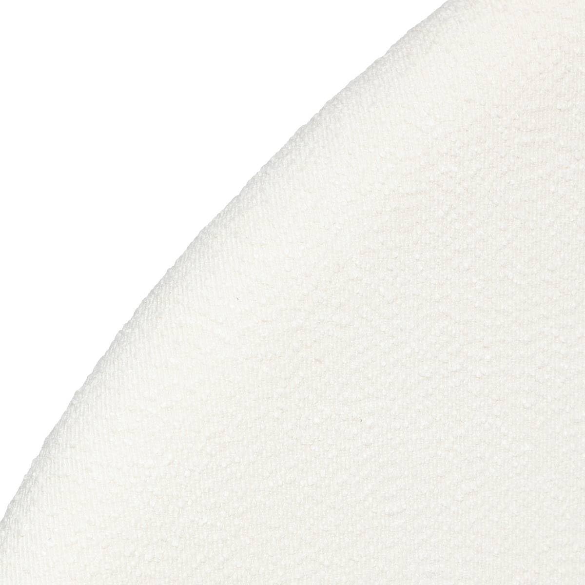 Atmosphera - Tête de Lit Masina - Ivoire - 163 x 130 cm - Tissu Bouclette, Forme Demi-Lune - pour Lit 160 cm, Chambre