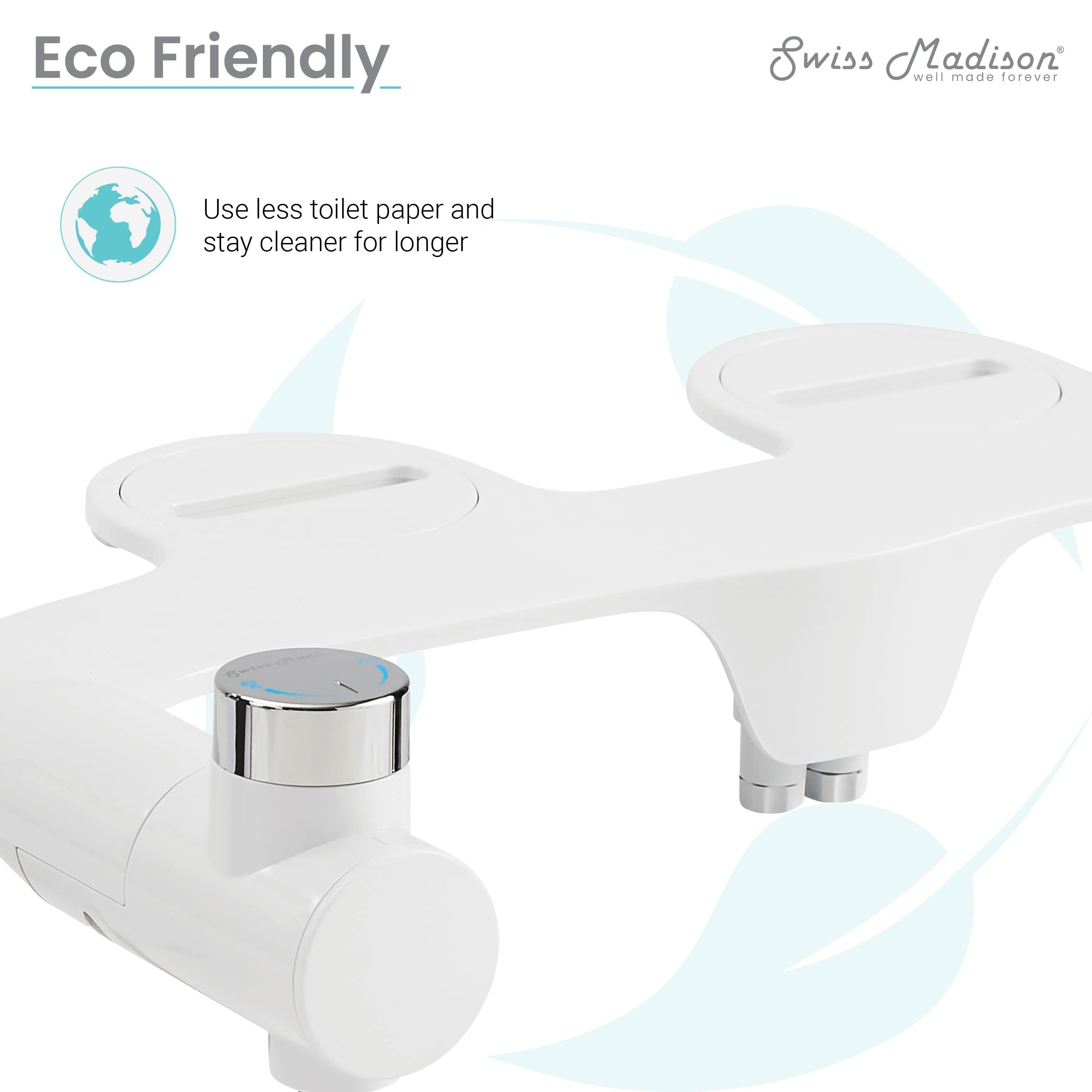 Swiss Madison Well Made Forever SM-BSA01 Accesorio para Asiento de bidé, Blanco