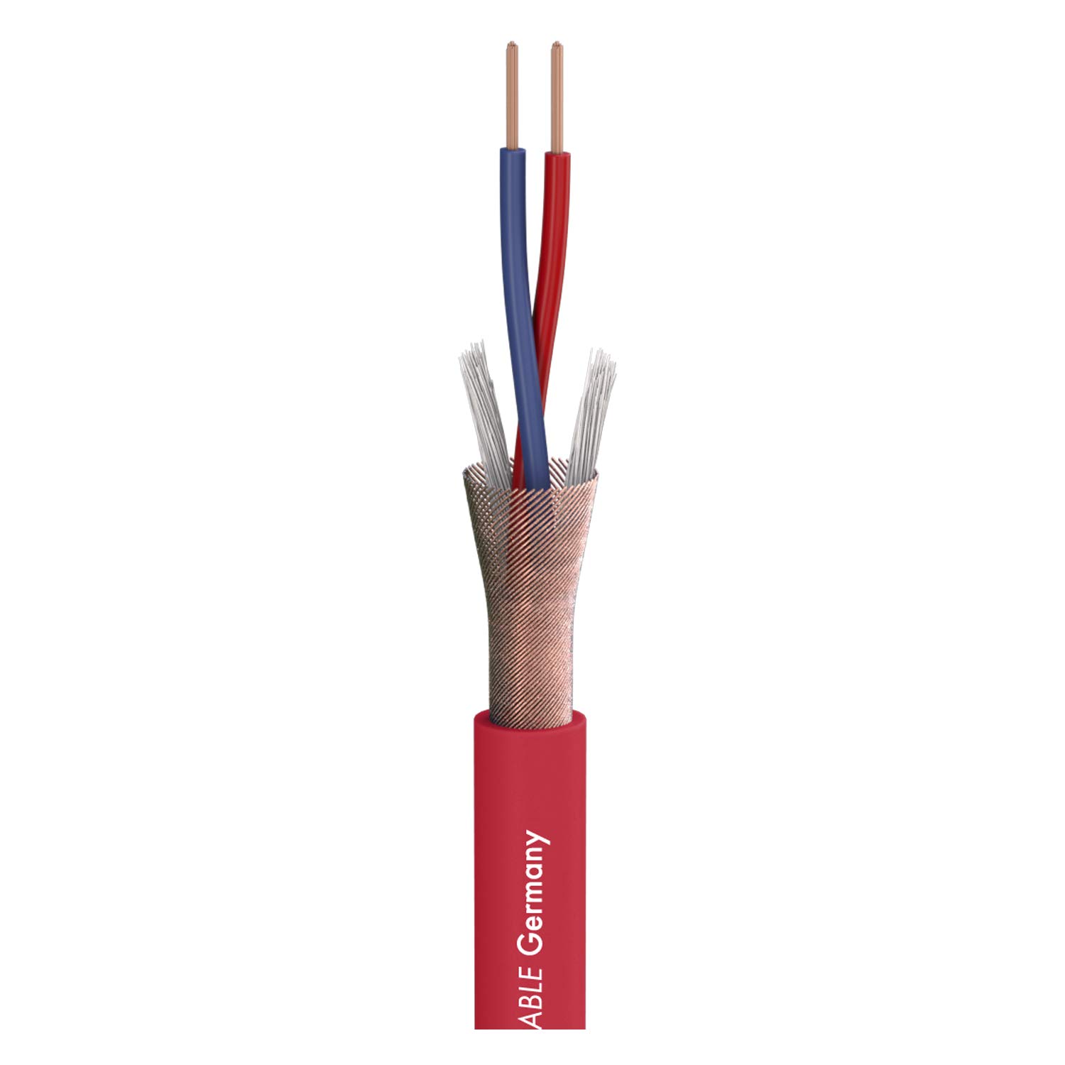 SommerCable Stage 22 Highflex - Cable para micrófono (30 m), color rojo