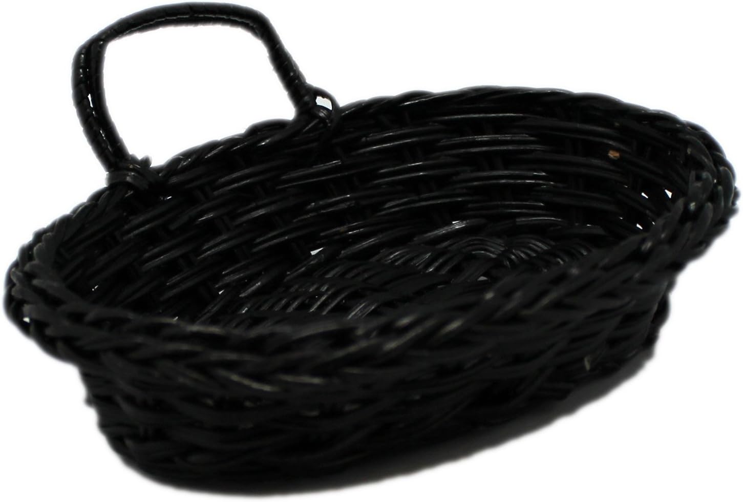 Baskets Mini Black Wicker for Keys and Phones