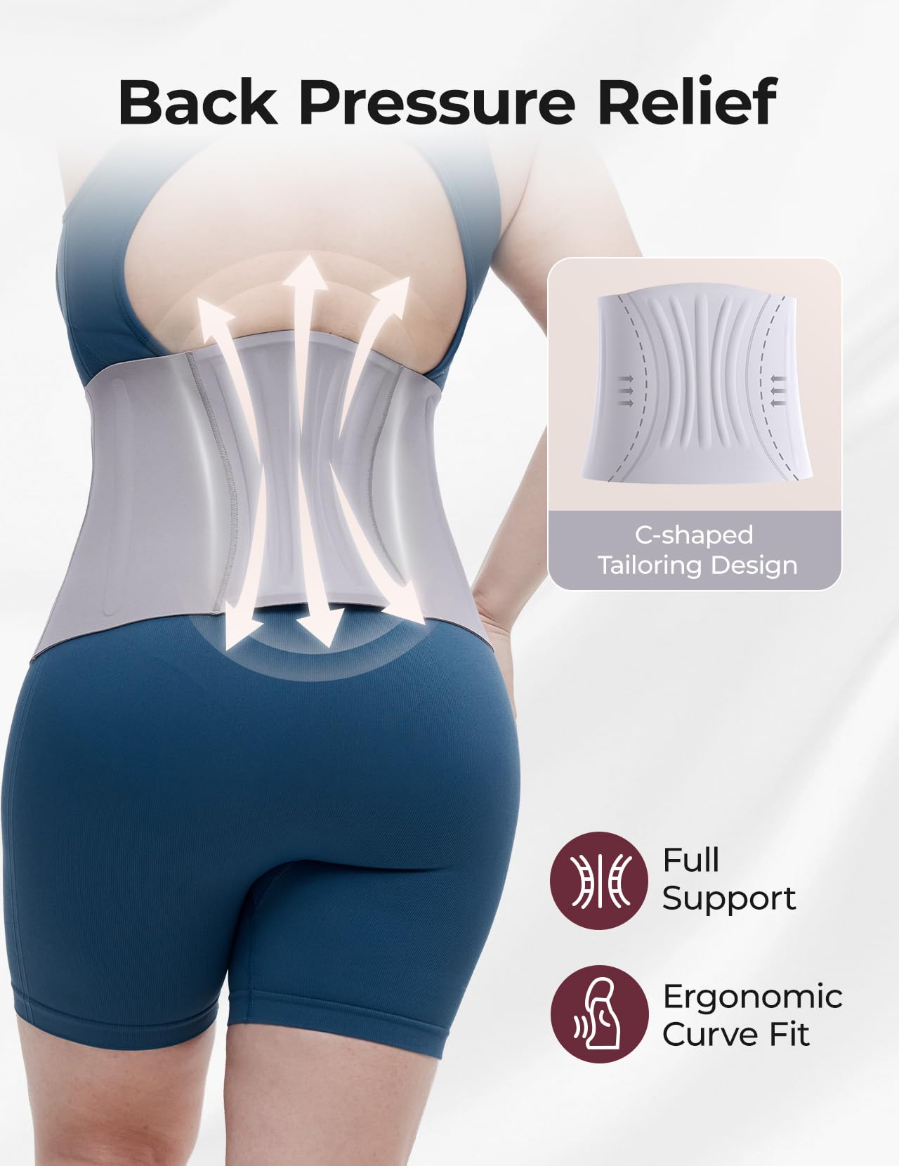 Momcozy 3-in-1 Postpartum Belly Binder For C-Section & Natural Birth Recovery - Breathable & Seamless Support