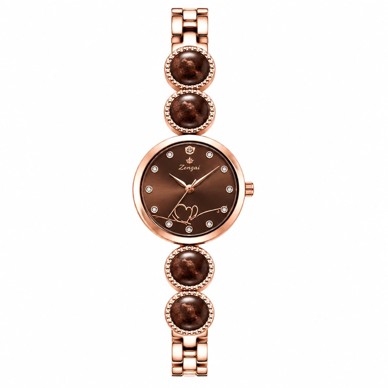 Zenzai Women's Ruby Red Analog Bracelet Watch | Premium Bubble Collection | Stylish Designer Wrist Watch for Women & Girls | Elegant Party, Casual & Office Wear | Color Variants Available-image-43