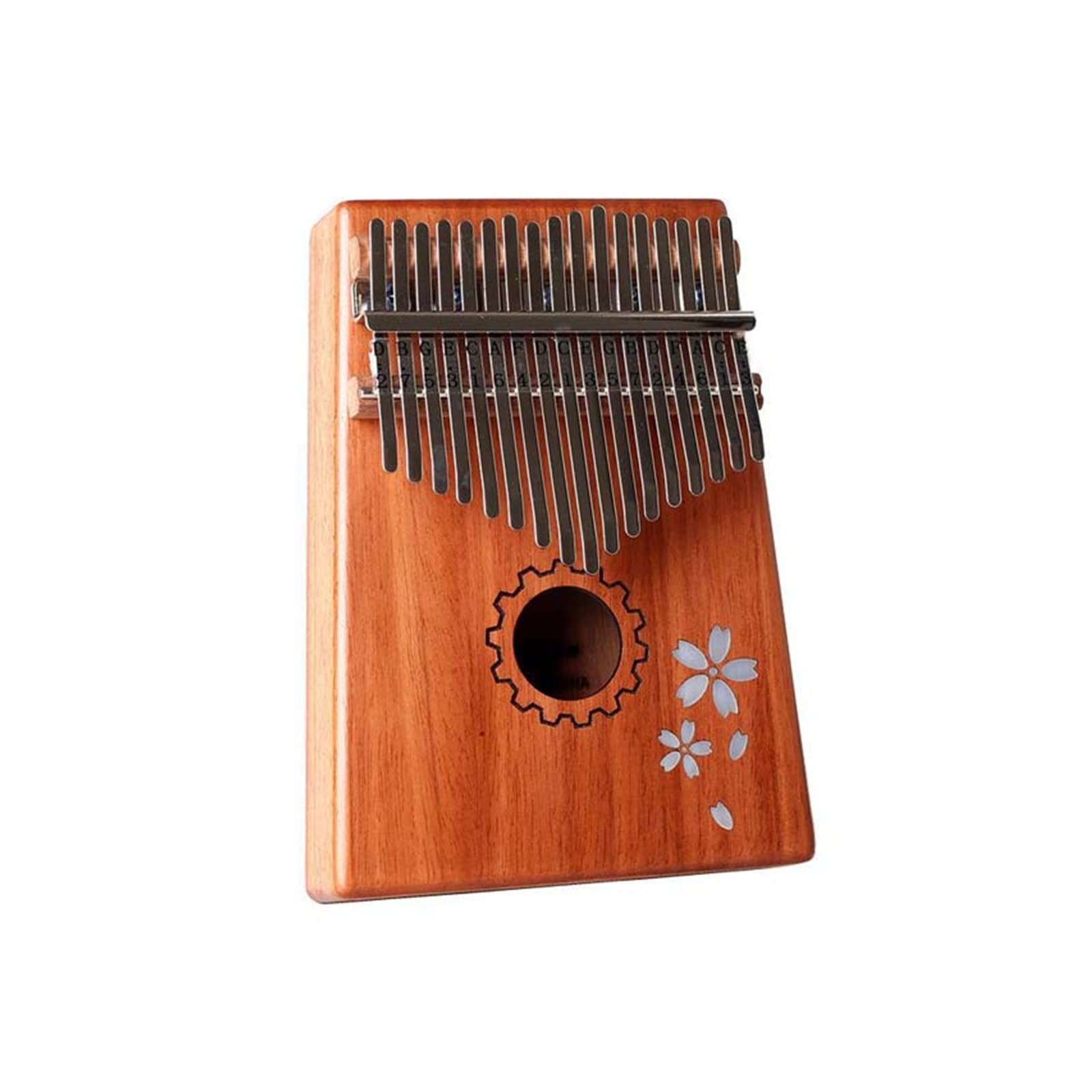 alumno Kalimba Kalimba 17 Teclas Thumb Piano Pianoforte Instrumentos Musicales (Color : B)