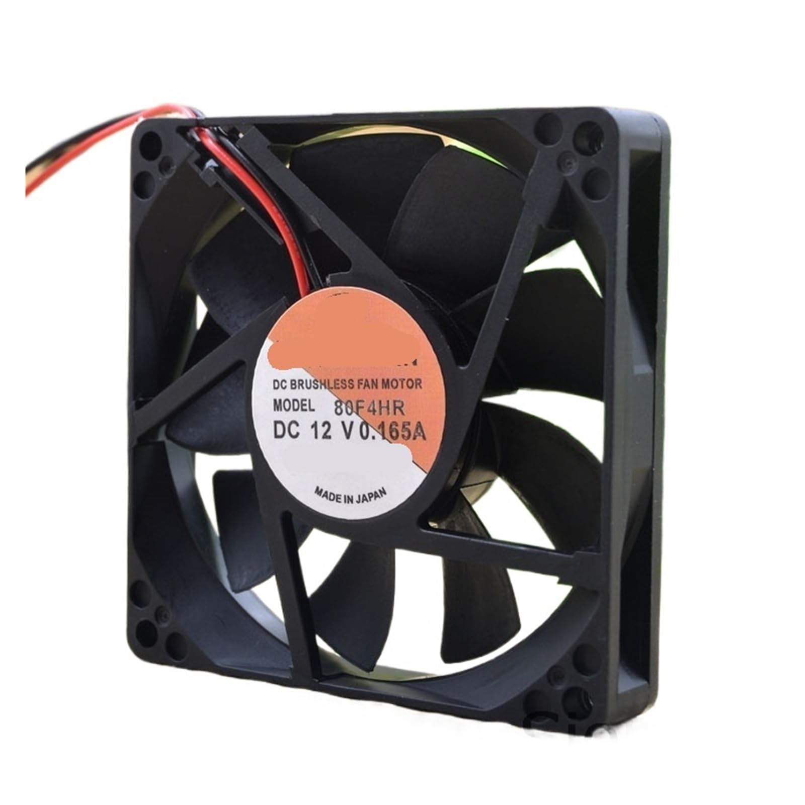 YMUGUEGH 80F4HR 8CM 8015 12V 0.165A Cooling fan