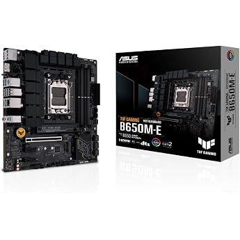 【Amazon.co.jp Exclusive】ASUS TUF GAMING B650M-E AMD Ryzen 7000 Series AM5 Compatible B650 Equipped mATX Motherboard/Domestic 