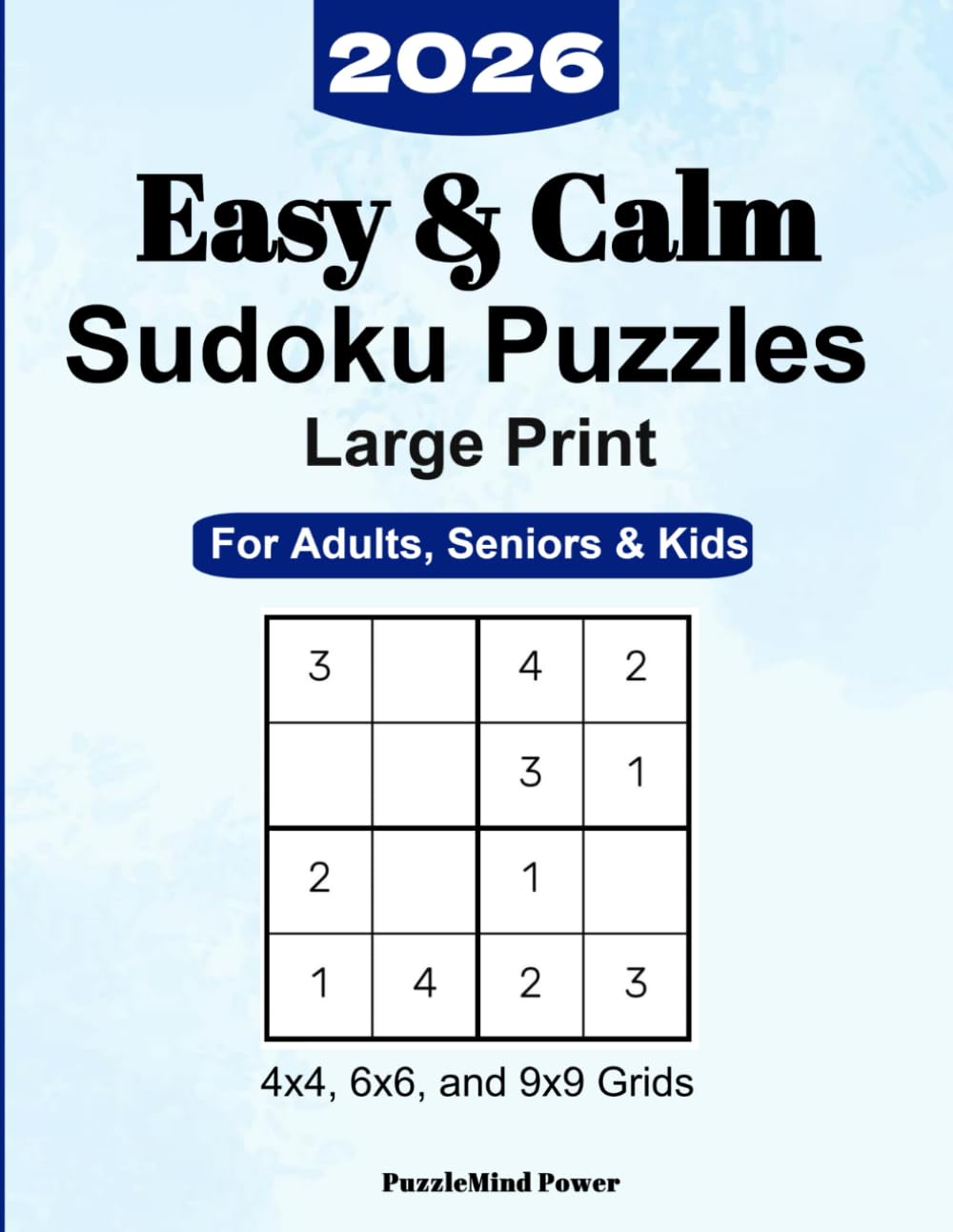 Easy & Calm Sudoku Puzzles