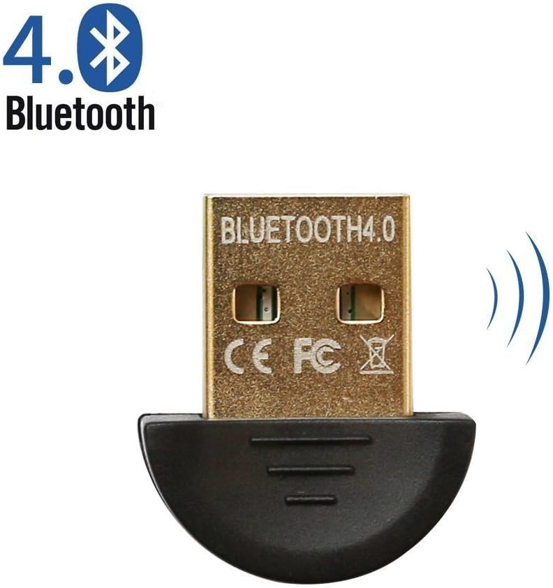 LMTECH Bluetooth CSR 4.0 USB Dongle Adapter Bluetooth Transmitter and Receiver Bluetooth Transmitter and Receiver For Laptop Compatible with Window XP/Vista / Windows 7/8/10