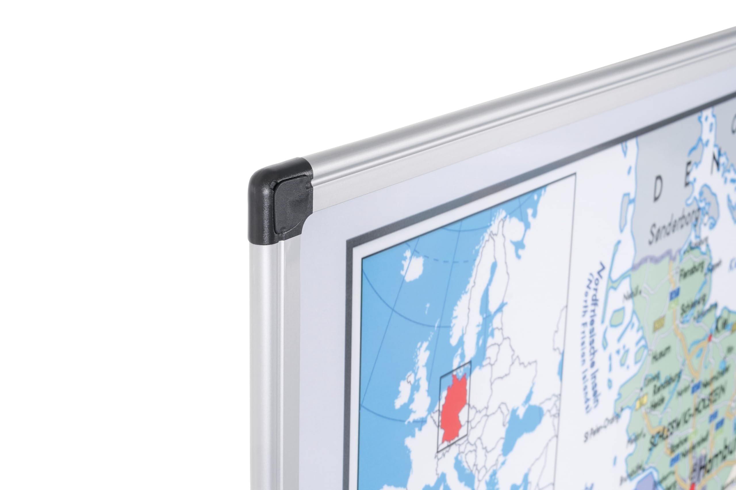 Bi-Office MAP0101002 Deutschlandkarte, laminiert oder magnetisch