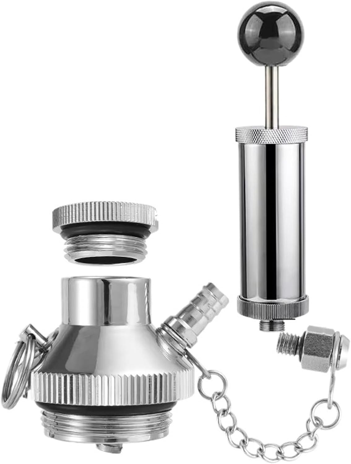 1pc 4 Inch Mini Keg Dispenser & Picnic Tap Beer Keg Tap Party Pump Hand Air Pump For 2L/4L/5L Mini Keg Growler Beer Dispensing
