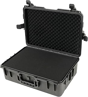 Liyirui Portable Hard Case - Waterproof Carrying Case,with DIY Foam,Large,18.4 x 12.6 x 6.3 in