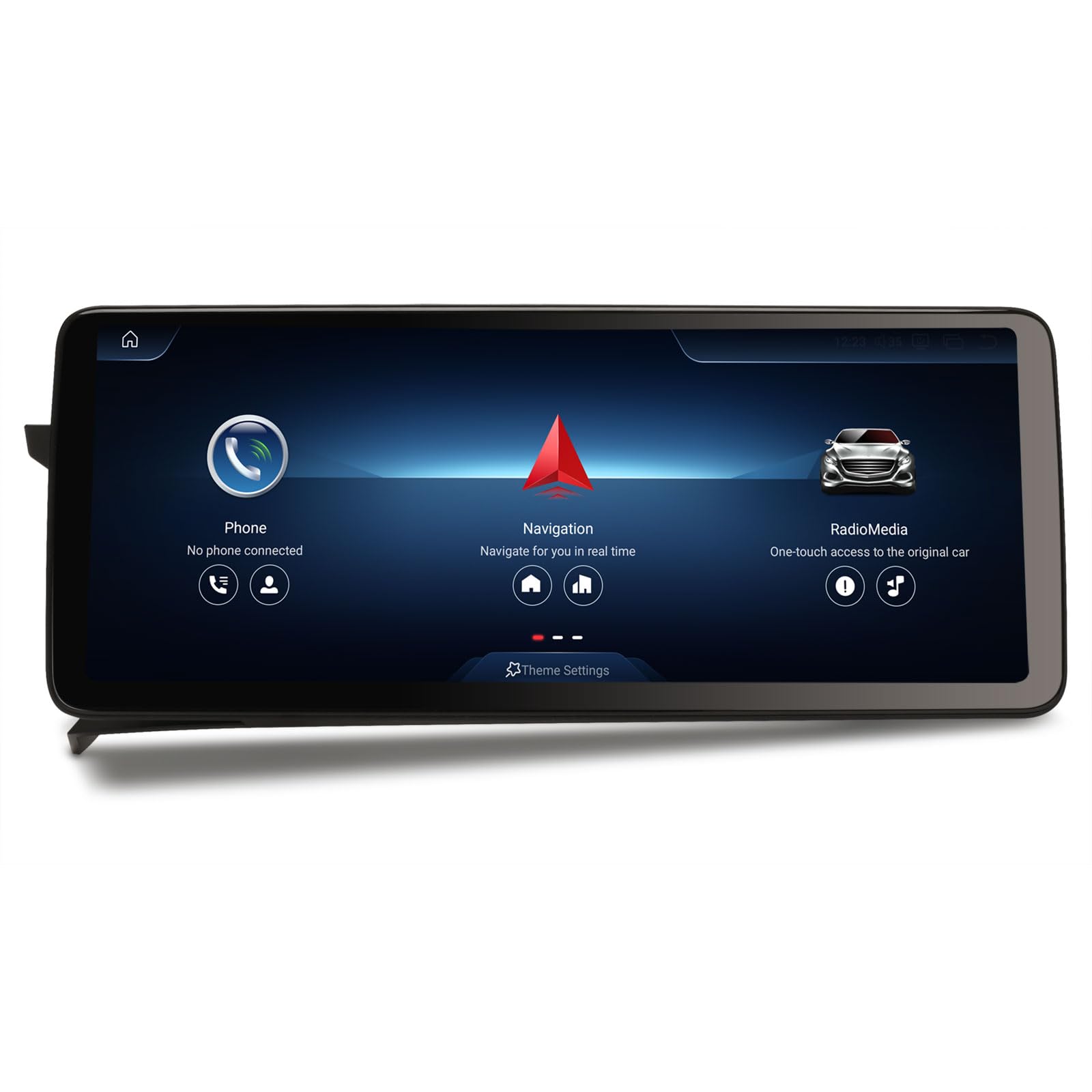 12,3" IPS ekran dotykowy 8-rdzeniowy Android 13 DAB+ radio samochodowe do Mercedes-Benz klasy C W204 / S204 2011-2014 GPS nawigacja 8 GB + 128 GB CarPlay Android Auto WiFi 4G DSP Bluetooth 5.0