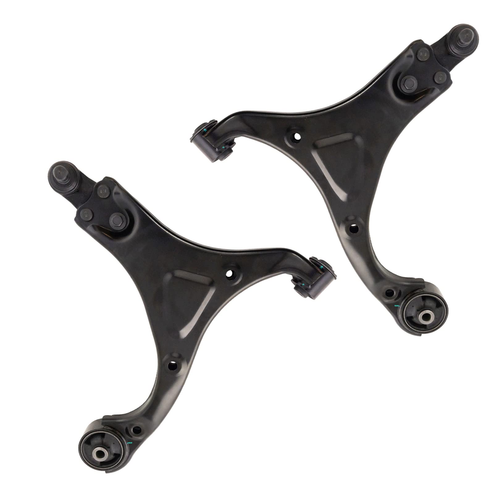 TRQ Front Lower Control Arm Ball Joint Assembly LH RH Set 2pc Compatible with 11-13 Sonata