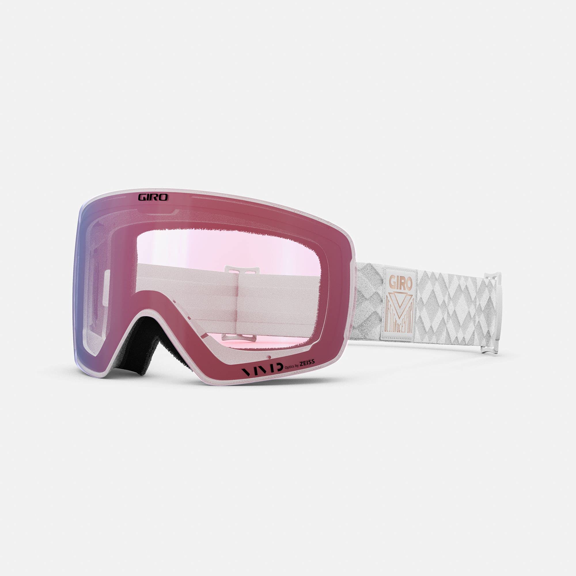 Giro Contour - Maschera da sci e snowboard, unisex, con chiusura magnetica, con 2 lenti vivide, tecnologia anti-appannamento, OTG