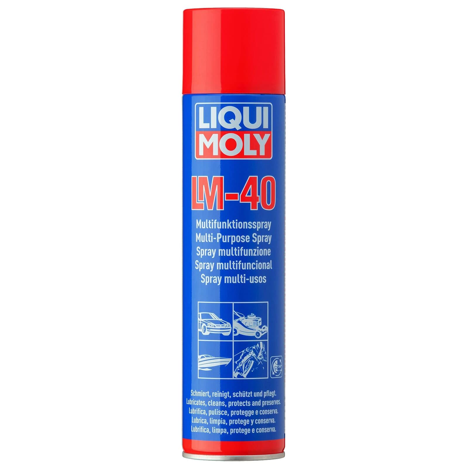 LIQUI MOLY LM 40 Multi-Purpose Spray | 400 ml | Corrosion protection | Rust removal | SKU: 3391