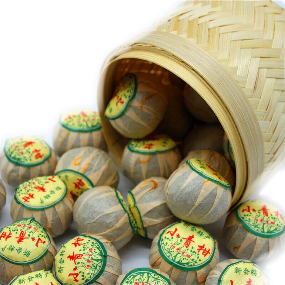 Tè maturo Pu-Erh al mandarino verde piccolo oro reale 250g Tè di germogli