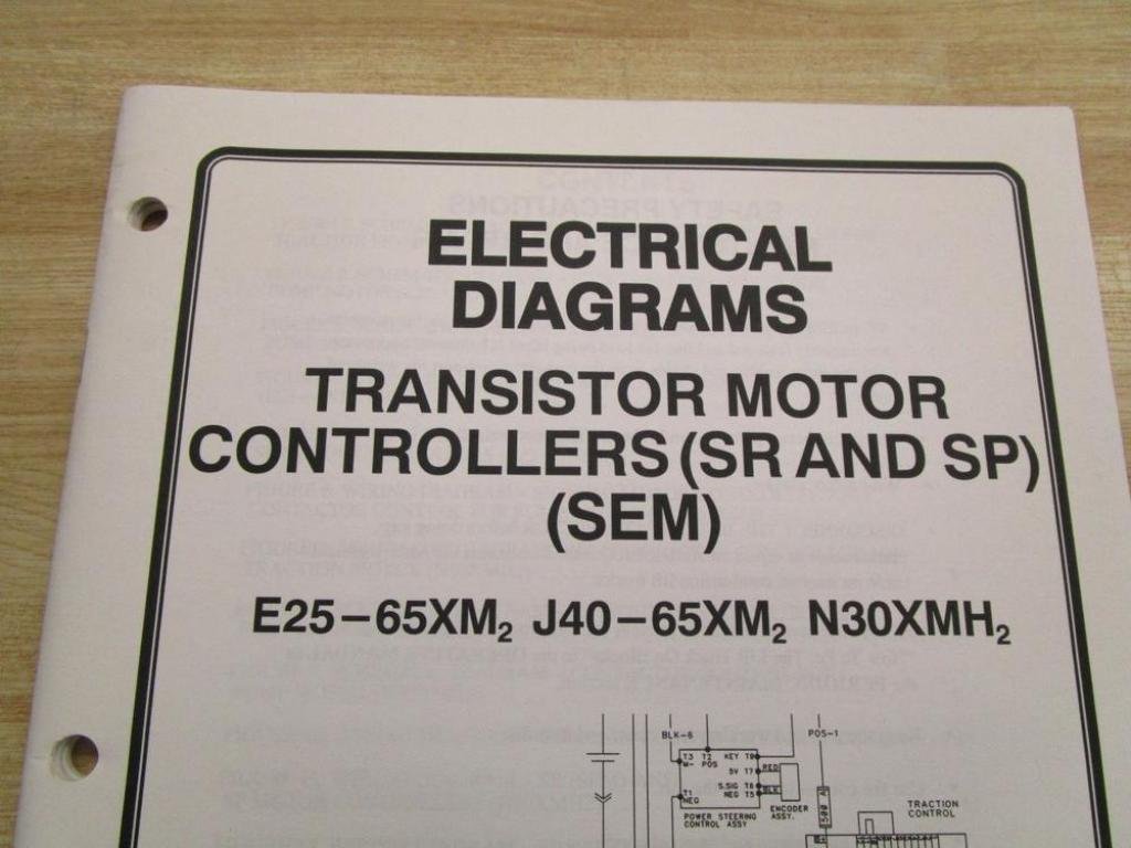 Hyster 1464329 Electrical Diagrams E25-65XM2 J40-65XM2 N30XMH2 